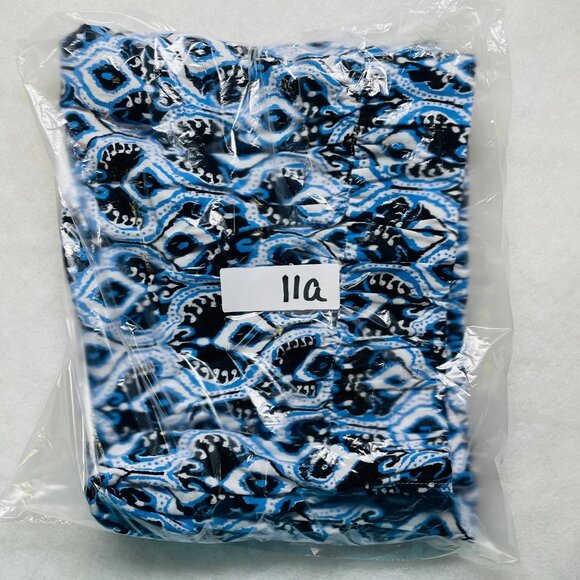 NWT M&S Collection Womens Blue High Rise Stretch Wide Leg Cropped Pants Size 20 - Picture 10 of 10